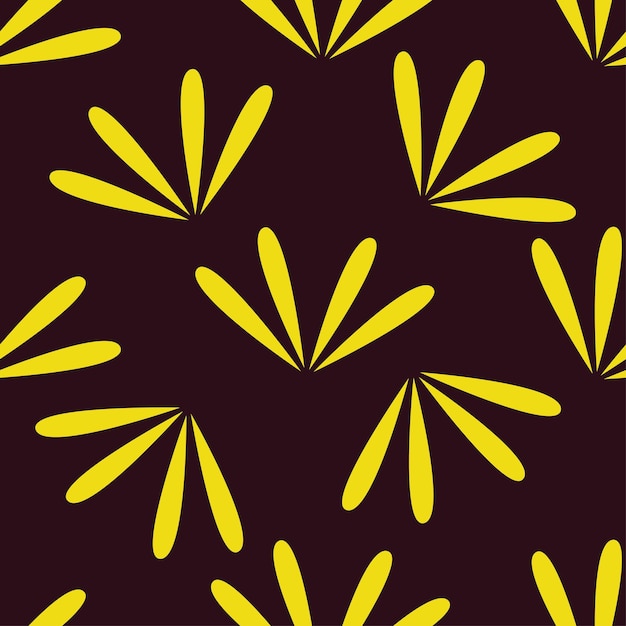 patrón flor pequeña margarita floral vector abstracto mujer simple vintage folk ditsy chintz