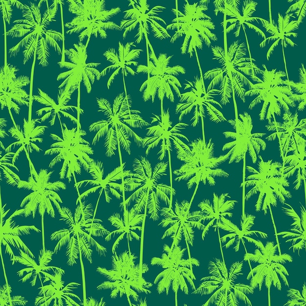 Patrón floral y abstracto sin costuras
