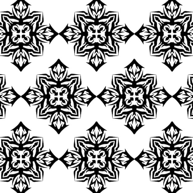 patrón floral abstracto fresco geométrico