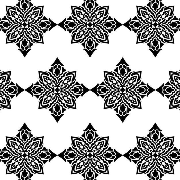 patrón floral abstracto fresco geométrico