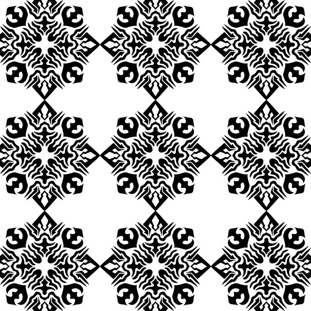 patrón floral abstracto fresco geométrico