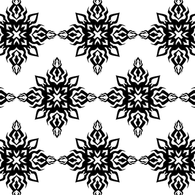 patrón floral abstracto fresco geométrico