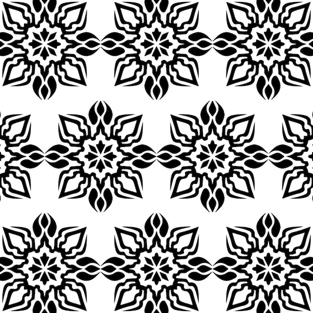 patrón floral abstracto fresco geométrico