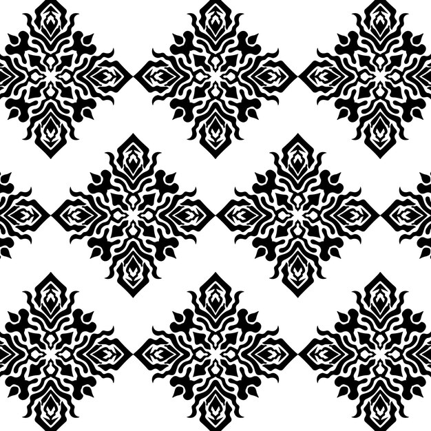 patrón floral abstracto fresco geométrico
