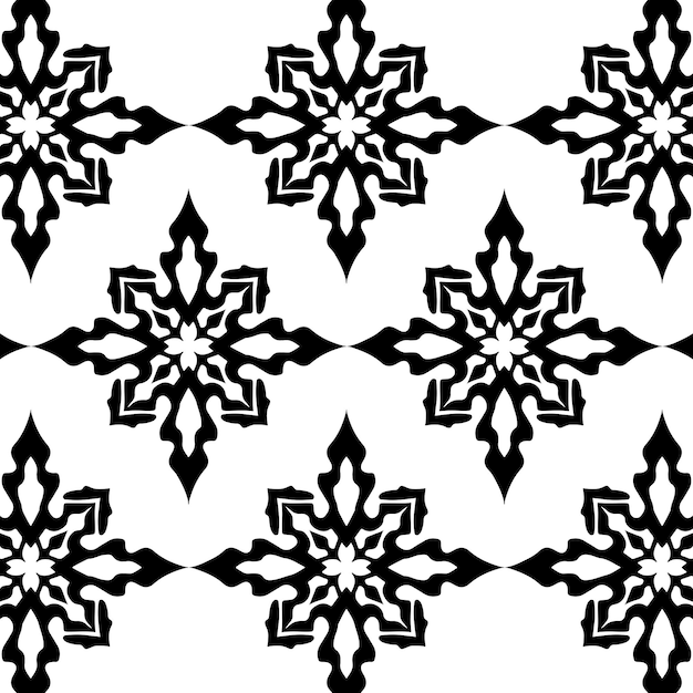 patrón floral abstracto fresco geométrico
