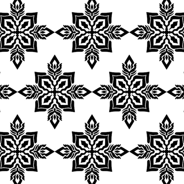 patrón floral abstracto fresco geométrico