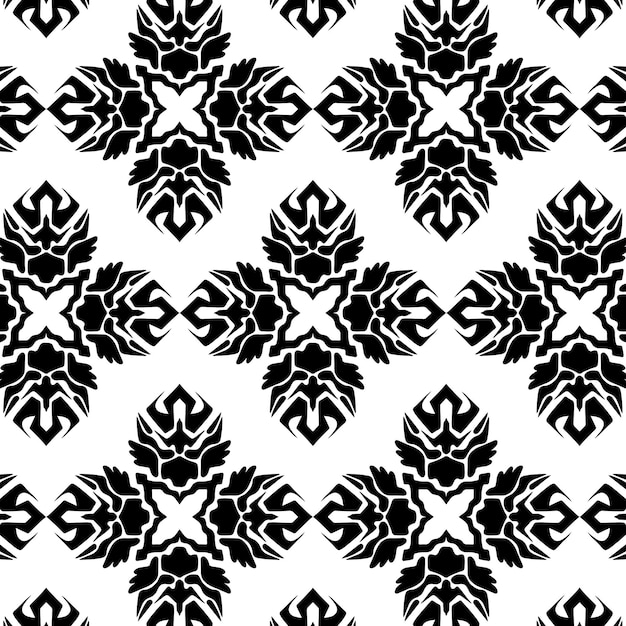 patrón floral abstracto fresco geométrico