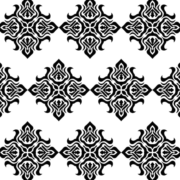 patrón floral abstracto fresco geométrico