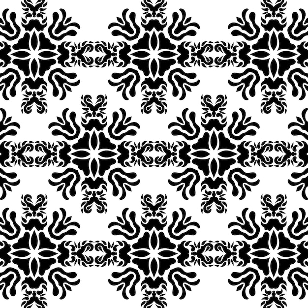 patrón floral abstracto fresco geométrico