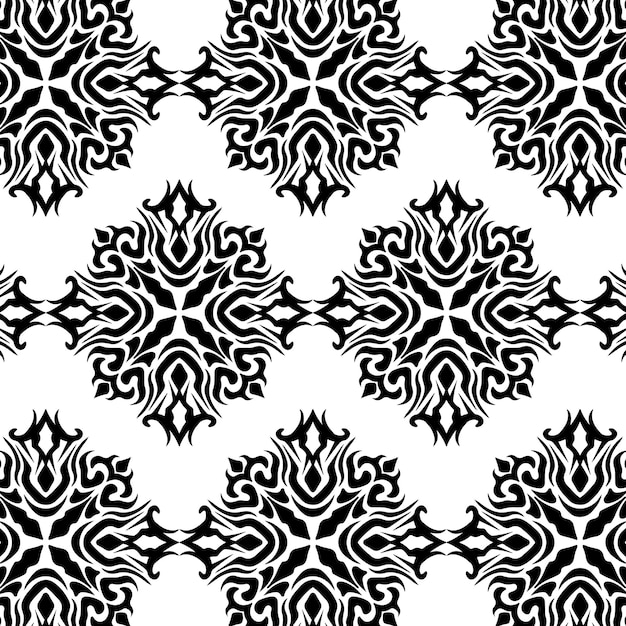 patrón floral abstracto fresco geométrico