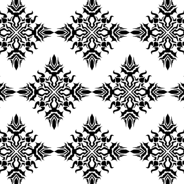 patrón floral abstracto fresco geométrico
