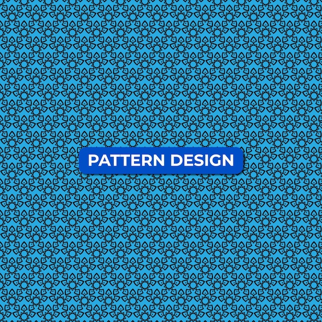 patrón floral sin costuras en diseño patrón de fondo con flores abstractas