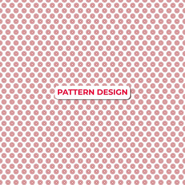 patrón floral sin costuras en diseño patrón de fondo con flores abstractas
