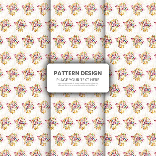 Patrón floral sin costuras en un fondo uniforme Ornamento de diseño de tela de cya oscuro Contorno de moda de arte