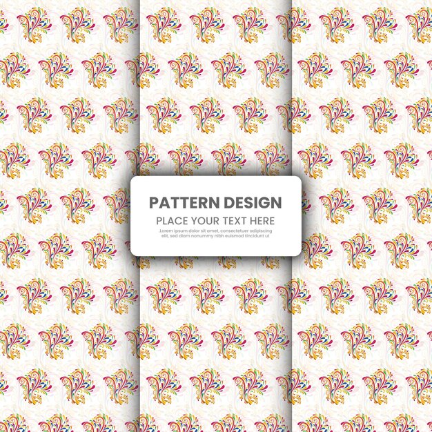 Vector patrón floral sin costuras en un fondo uniforme ornamento de diseño de tela de cya oscuro contorno de moda de arte