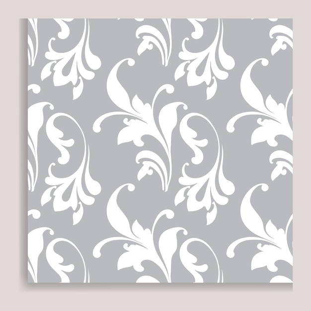 Patrón floral sin costuras Ilustración vectorial
