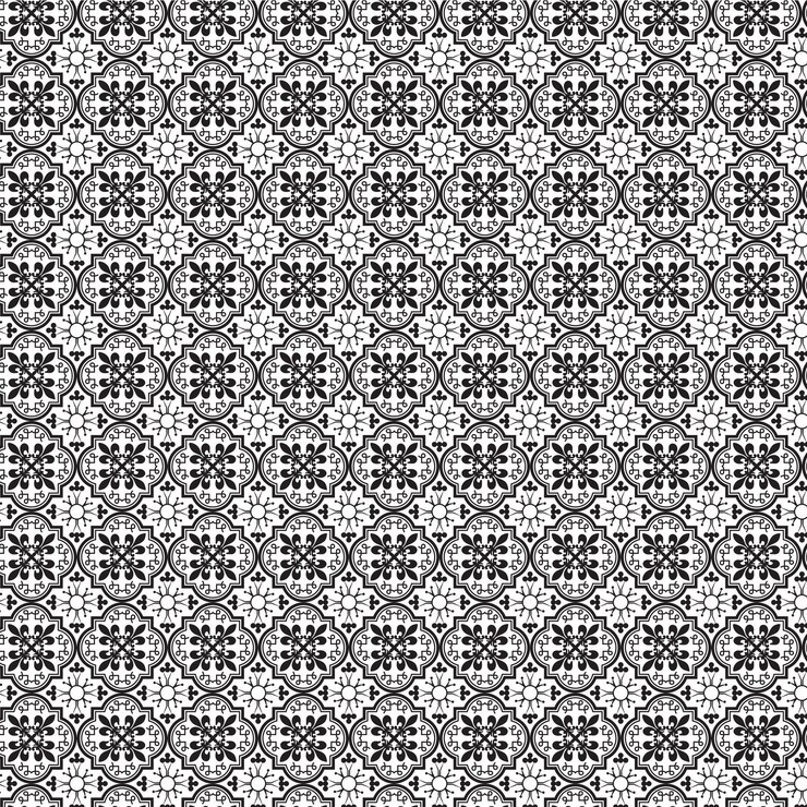Patrón floral sin costuras vectorial