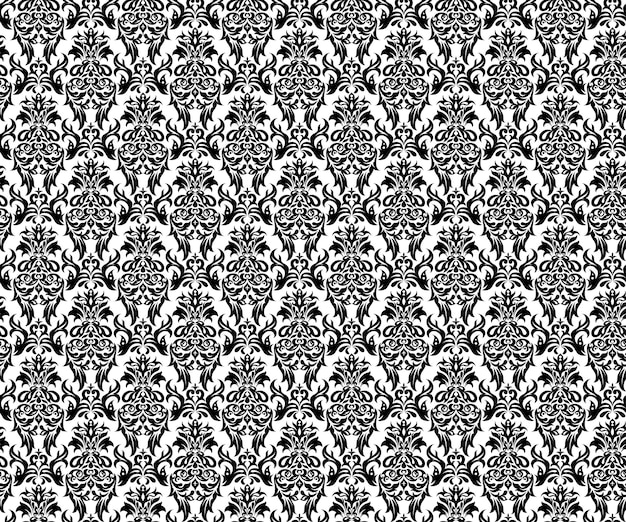 Patrón floral sin costuras