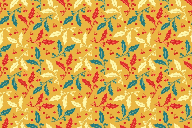 Patrón floral dorado de lujo