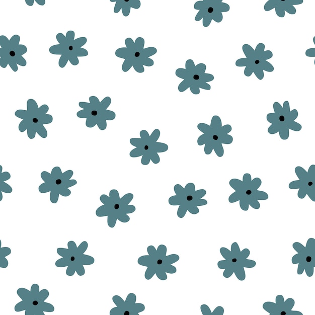 Patrón floral sin fisuras Diseño de superficie colorida