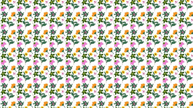 Patrón Floral Fondo Ilustraciones Vectoriales