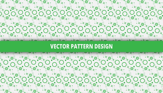 Patrón floral fondo uniforme vector ornamento diseño