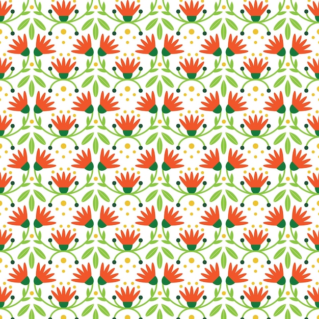 Patrón floral lindo para ropa de cama de hule de mantel u otro diseño textil