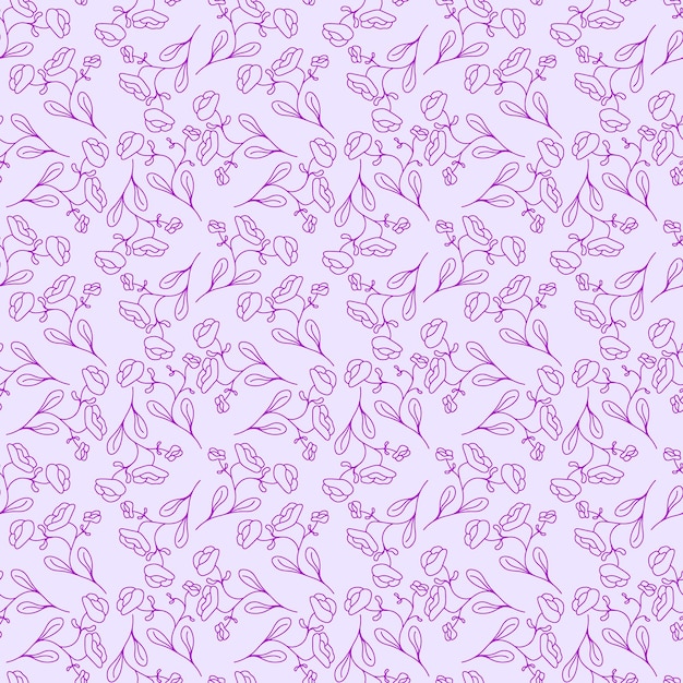 Patrón floral Patrón transparente hecho a mano para telas textiles cubre papeles pintados impresiones e ideas creativas