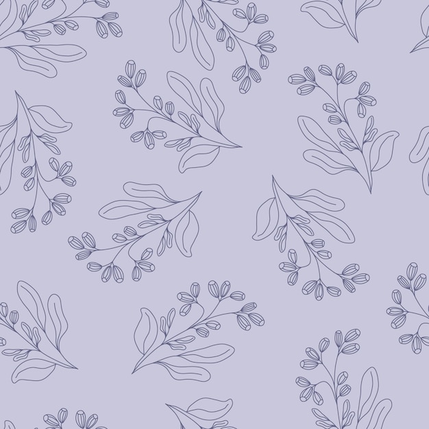 Patrón floral Patrón transparente hecho a mano para telas textiles cubre papeles pintados impresiones e ideas creativas