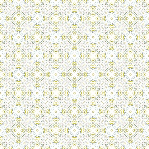Un patrón floral simple con flores amarillas.
