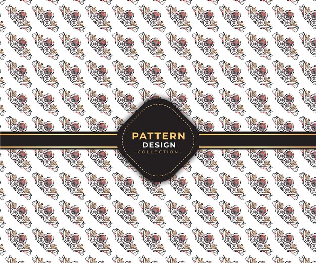 Patrón floral en tela sin costuras Ramo de flores