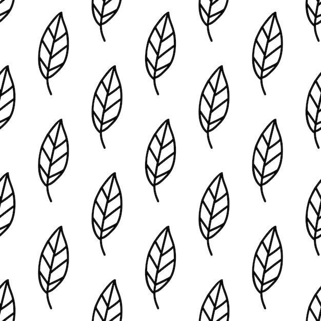 Patrón floral transparente aislado sobre fondo blanco ilustración de stock vector
