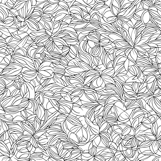 Patrón floral transparente Líneas de flores diagonales patrón de fondo Patrón de línea Ilustración vectorial