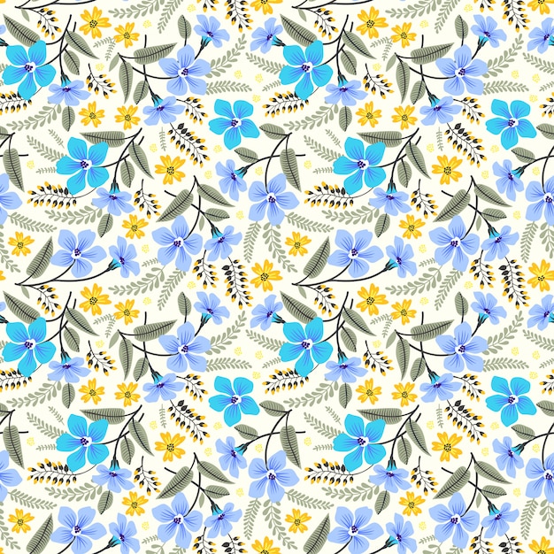 Patrón floral transparente tropical con flores de colores brillantes y hojas sobre un fondo blanco.