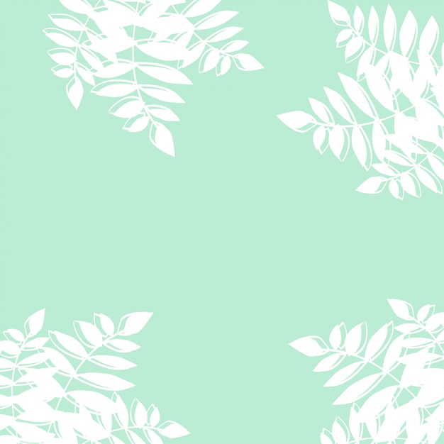 Patrón floral transparente en vector