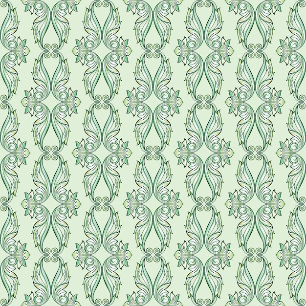 Patrón floral transparente