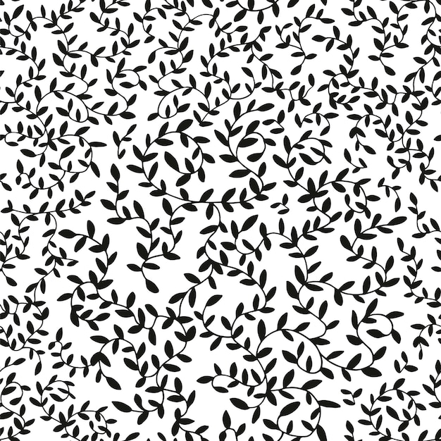Patrón floral vector inconsútil