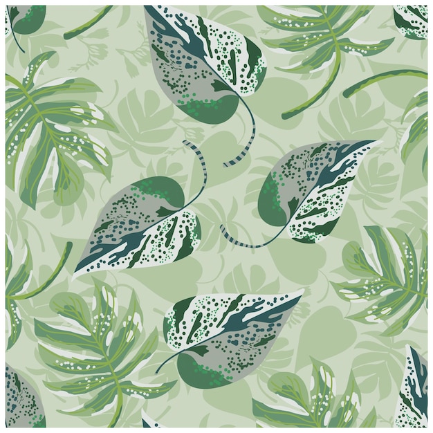 Patrón floral de verano que parece acuarelas sin terminar perfecto para textiles y decoración