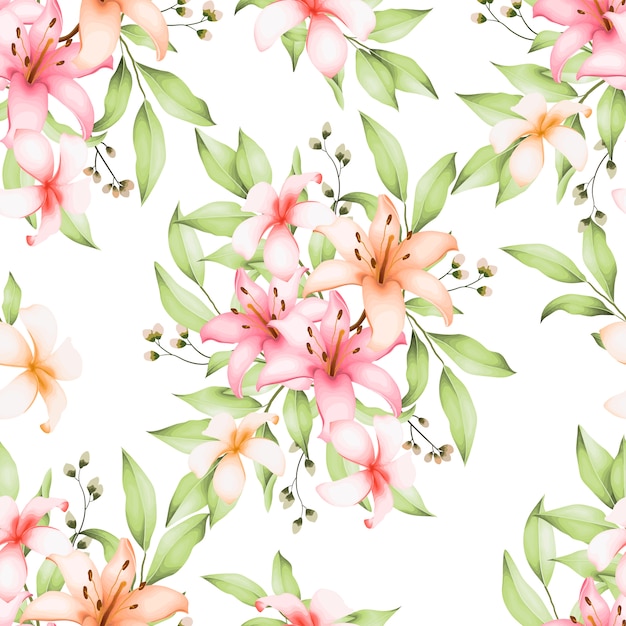 Sin patrón floral