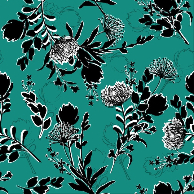 Patrón floral