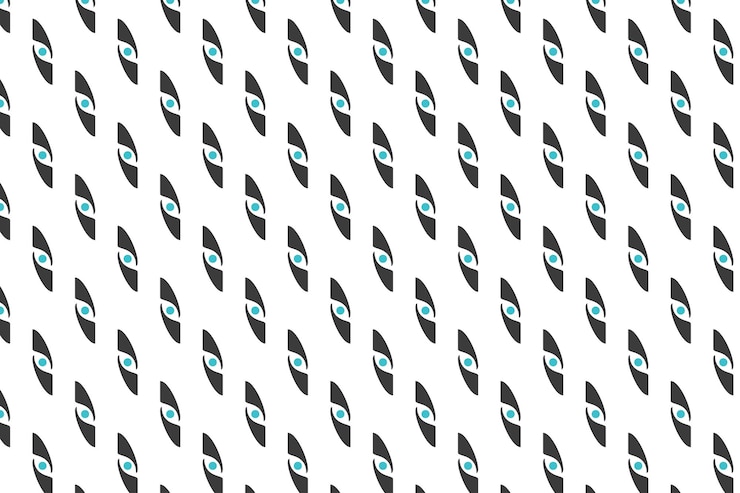 Vector patrón de flores abstractas vector gratuito