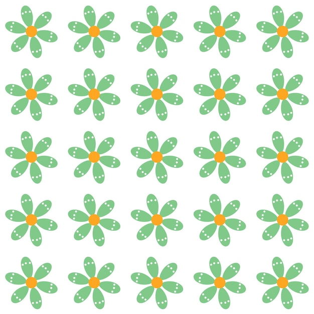 Patrón de flores de colores