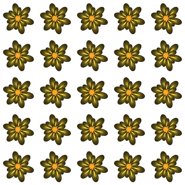 Patrón de flores de colores