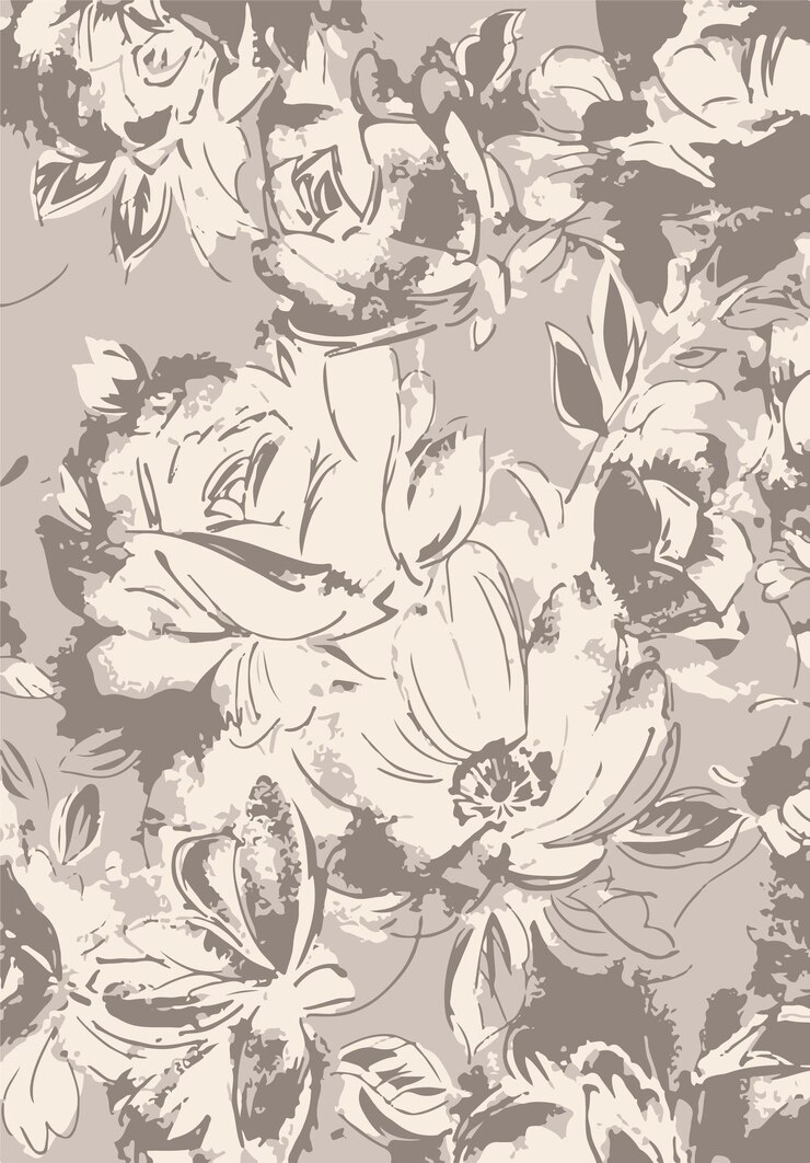 patrón de flores papel tapiz sin costuras diseño ilustración ornamento decoración