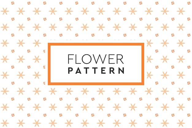 Patrón de flores y plantas.