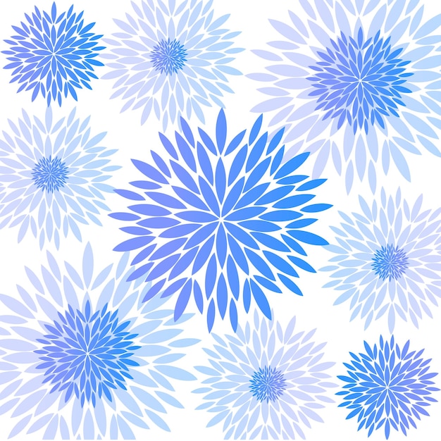 Patrón de flores