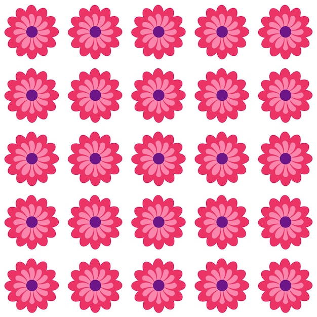 Patrón de flores