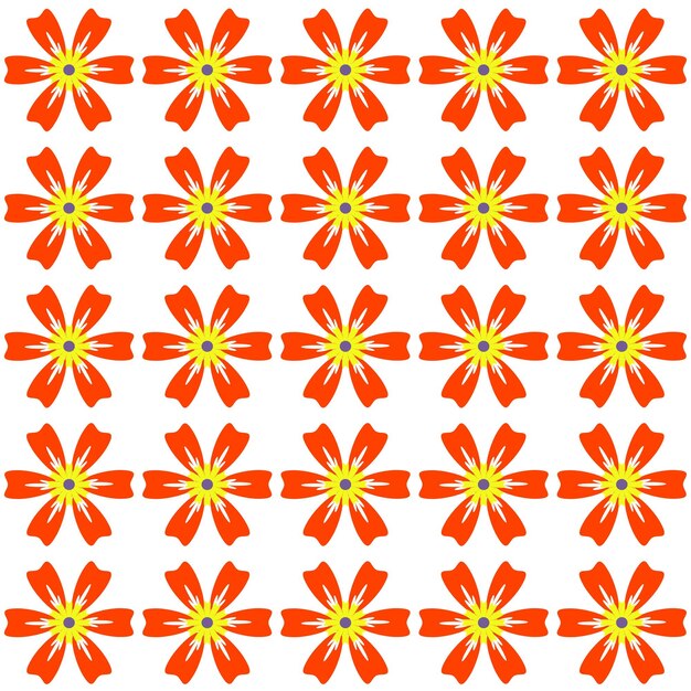 Patrón de flores