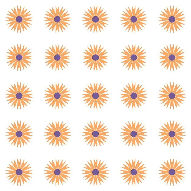 Patrón de flores