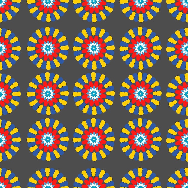 patrón de flores